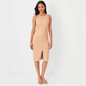 Ann Taylor the petite cutaway sheath dress